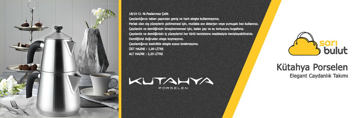 Kütahya Porselen Elegant Çaydanlık Takımı ile Demli Bir Sohbet