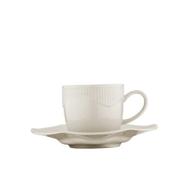 Kütahya Porselen Milena Krem Filesiz 83 Parça Yemek Takımı