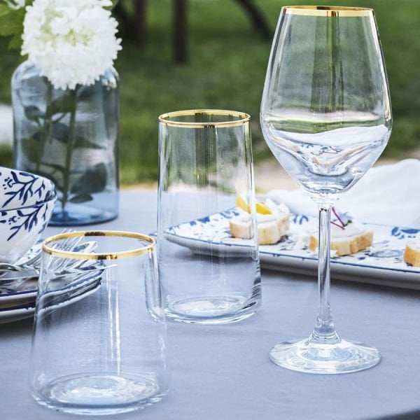 Rakle Avantgarde Gold 6'lı Meşrubat Bardağı Seti