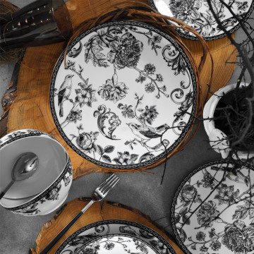 Kütahya Porselen 939012 Desen 24 Parça Yemek Seti