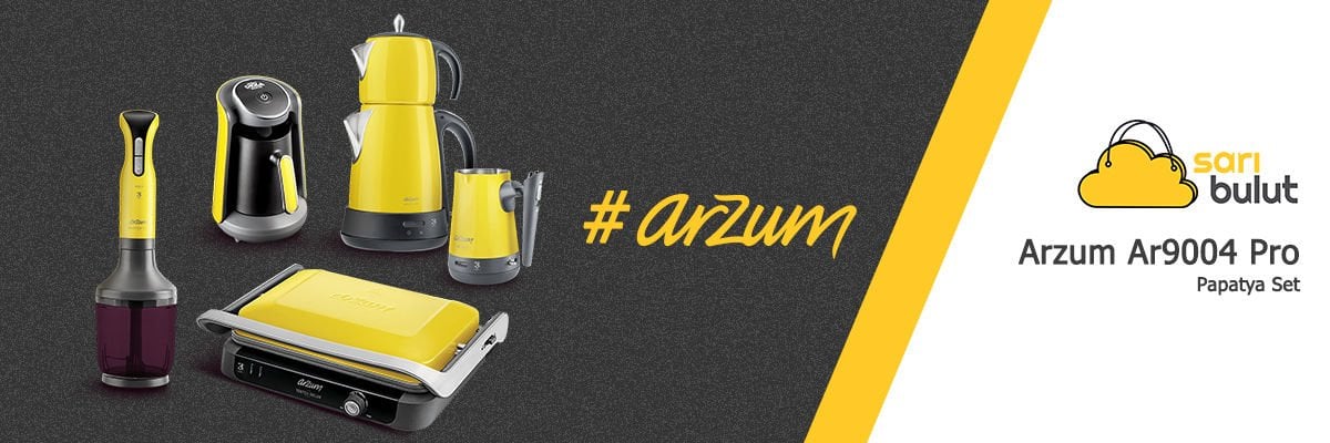 Arzum Papatya Serisi ile Mutfağınıza Renk Katın