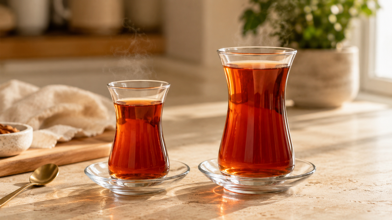Çay Bardağı Kaç ml? İnce Belli ve Ajda Bardak Ölçüleri
