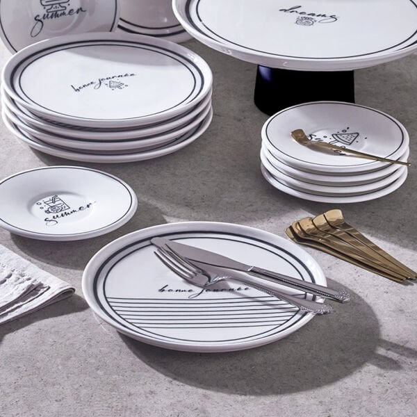 Fecra Back Line 19 Parça Sunum ve Servis Seti