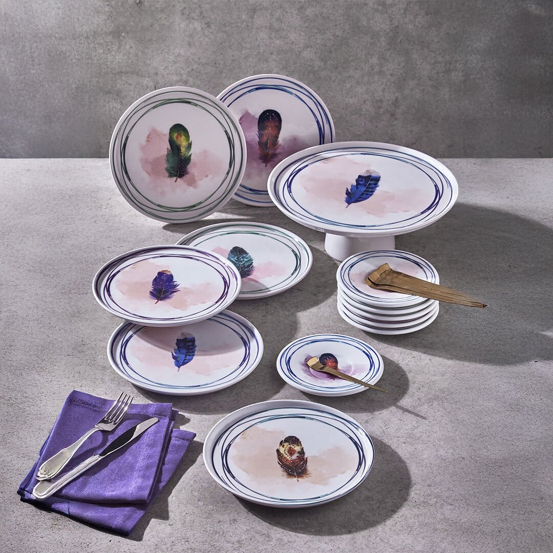 Fecra Tirga 19 Parça Sunum ve Servis Seti