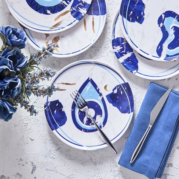 Fecra Teos 6 Parça Pasta Tabağı Seti