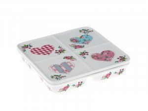 Biev Patchwork 4’lü Kare Kahvaltılık (JNB007)