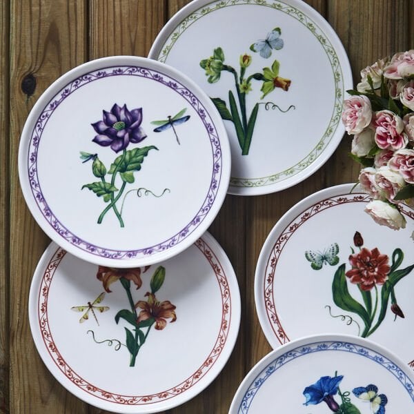 Fecra Beyda 6 Parça Pasta Tabağı Seti