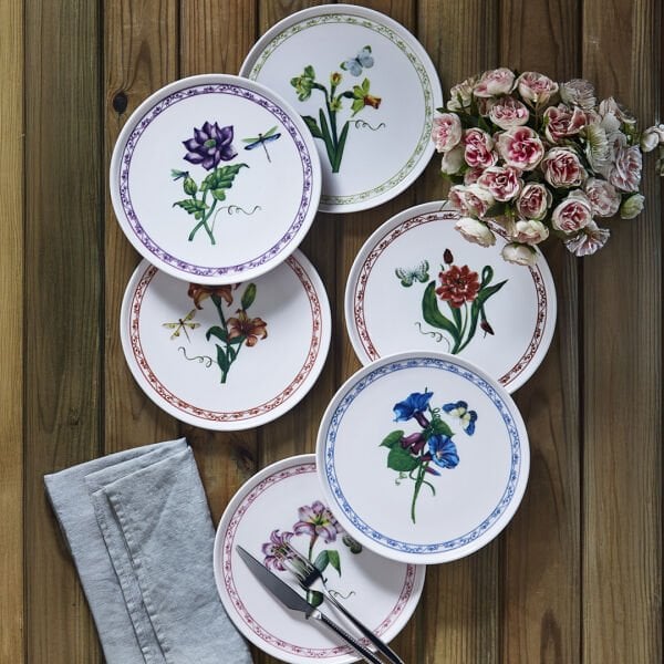 Fecra Beyda 6 Parça Pasta Tabağı Seti