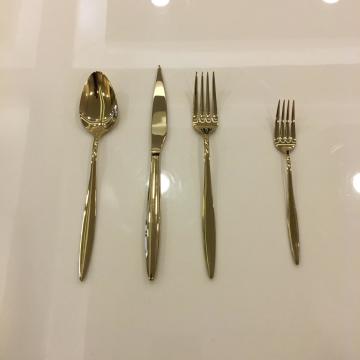 Aryıldız Elegant Gold Pvd 24 Parça Çatal Kaşık Bıçak Takımı