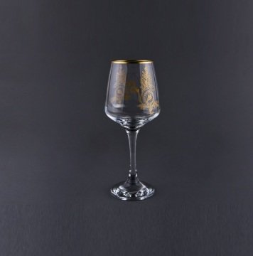 Elegance  32 Parça Cam Set Mat Gold File