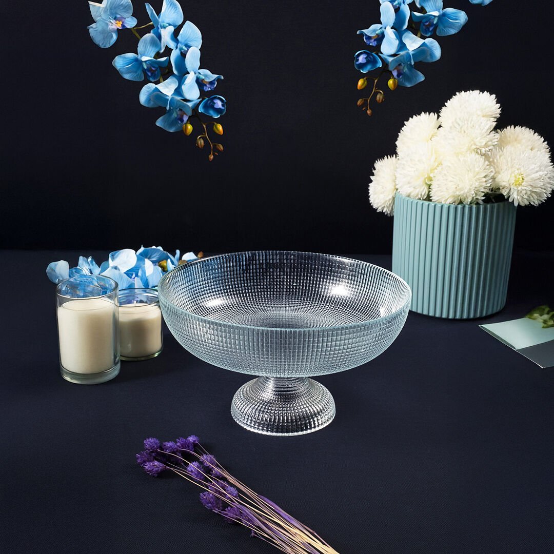 Fecra Loren Ayaklı Kase Natürel