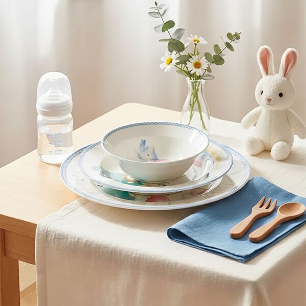 Güral Porselen Eda 3 Parça Bone Mama Takımı - 2134