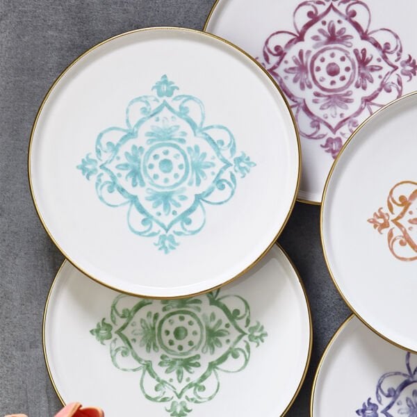 Fecra Miras 6 Parça Pasta Tabağı Seti