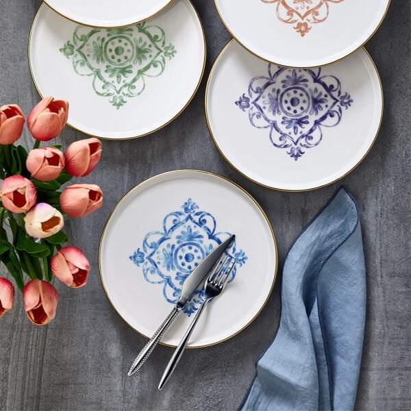 Fecra Miras 6 Parça Pasta Tabağı Seti