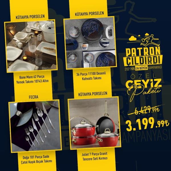 Patron Çıldırdı Çeyiz Paketi
