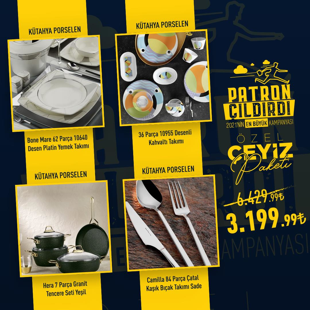 Patron Çıldırdı Çeyiz Paketi