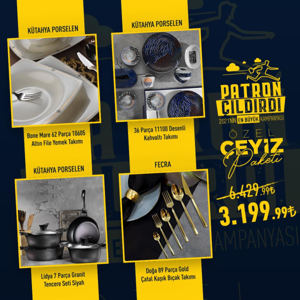 Patron Çıldırdı Çeyiz Paketi