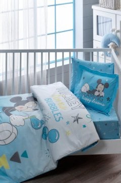 Taç Disney Mickey Bubble Baby Nevresim Takımı