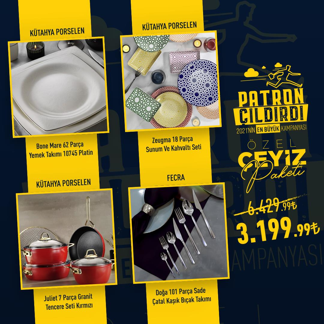 Patron Çıldırdı Çeyiz Paketi