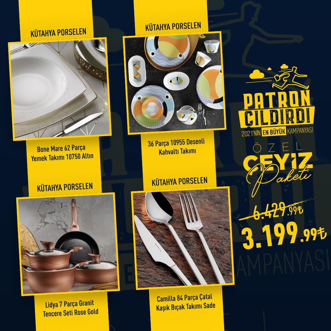 Patron Çıldırdı Çeyiz Paketi