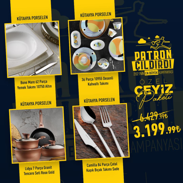 Patron Çıldırdı Çeyiz Paketi