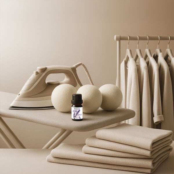 Fecra Zıpzıp 3’lü XL Yün Kurutma Topu + Lavanta Yağı – %100 Organik Doğal Çamaşır Yumuşatıcı