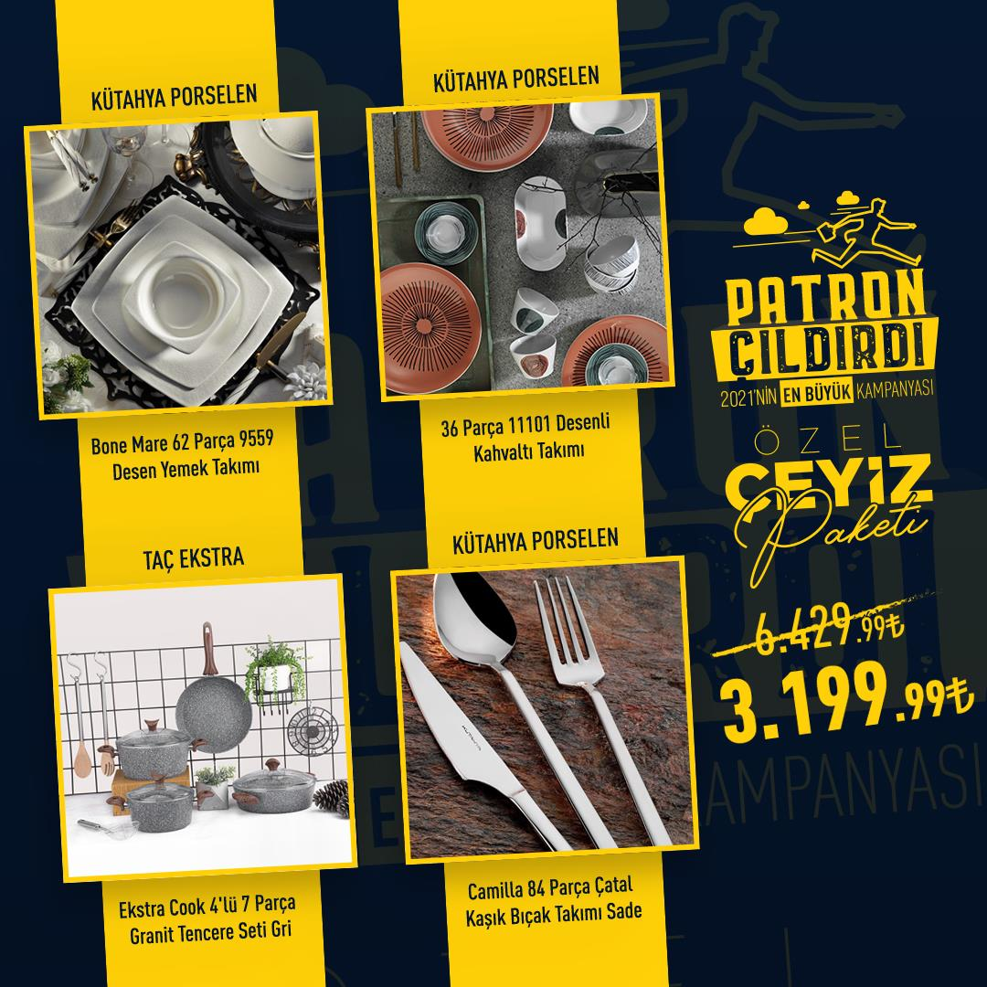 Patron Çıldırdı Çeyiz Paketi