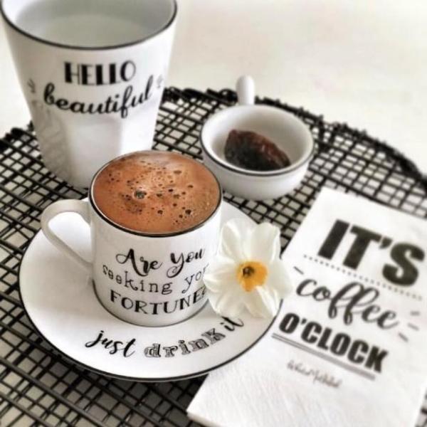 Porland Be Happy Kahve Takımı 4 Parça