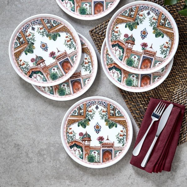 Fecra Nakkaş 6 Parça Pasta Tabağı Seti