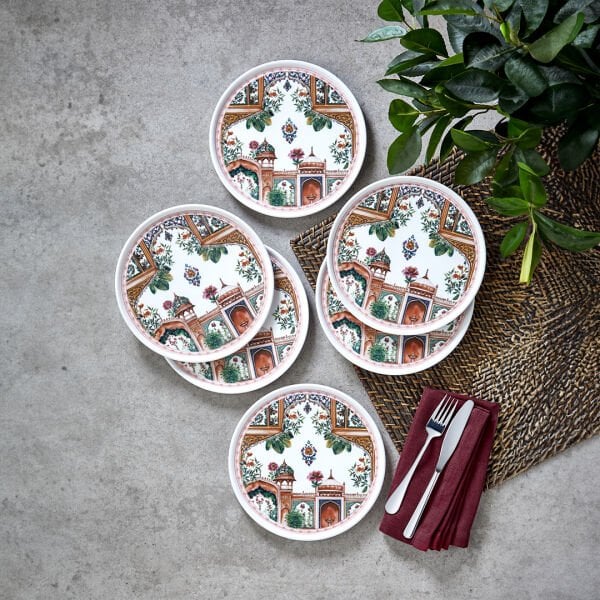 Fecra Nakkaş 6 Parça Pasta Tabağı Seti