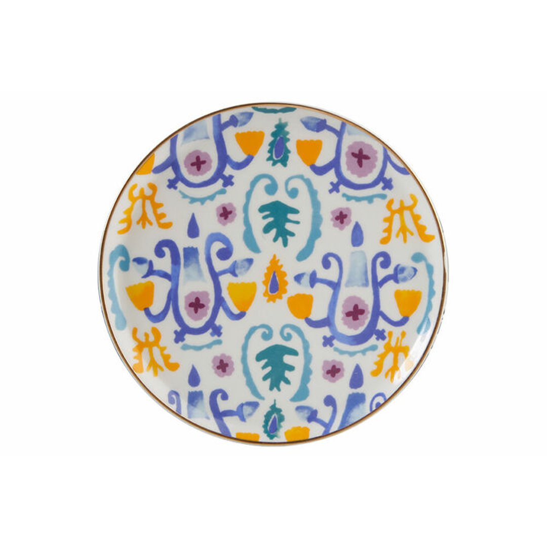 Porland Posh Desen2 Düz Tabak 20 cm