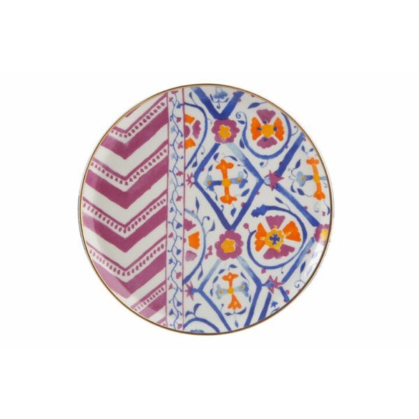 Porland Posh Desen6 Düz Tabak 20 cm