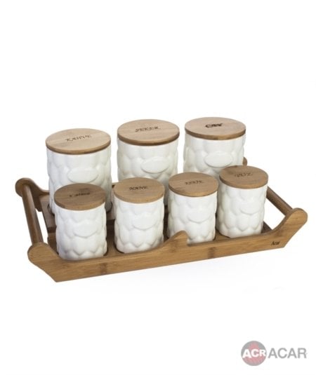 Acar Bambu 7'li Baharat Standı
