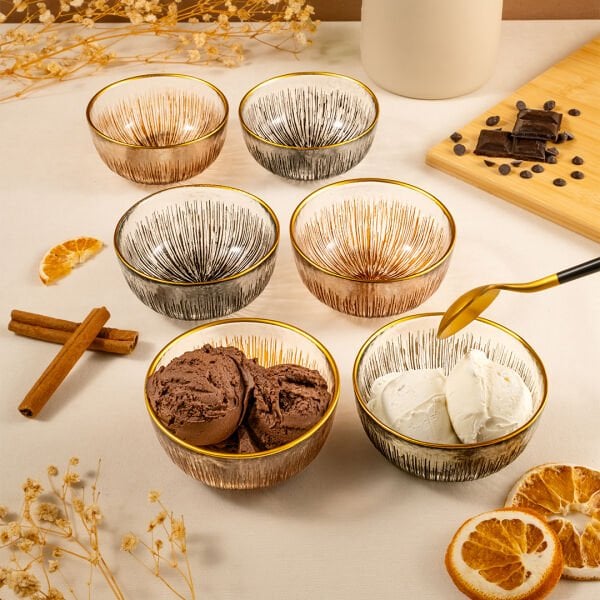 Fecra Mystic 6'lı Kase Seti 10 Cm