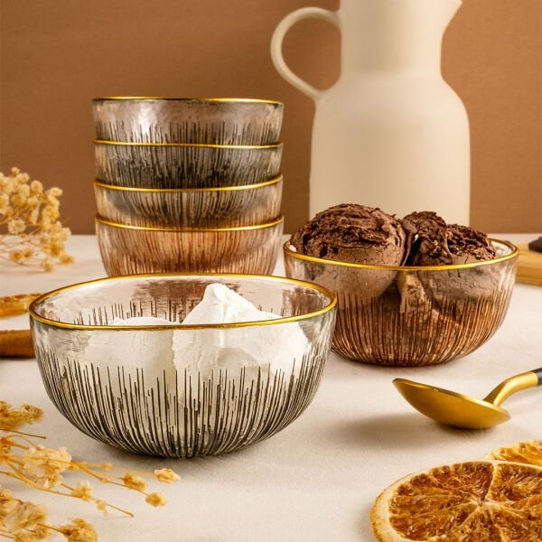 Fecra Mystic 6'lı Kase Seti 10 Cm