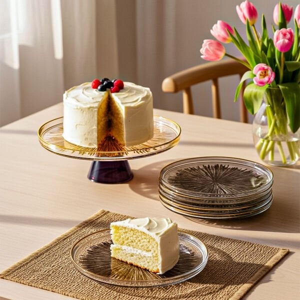 Fecra Mystic 7 Parça Ayaklı Sunum Seti