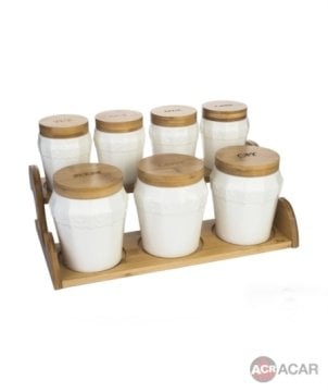 Acar Bambu 7'li Baharat Standı