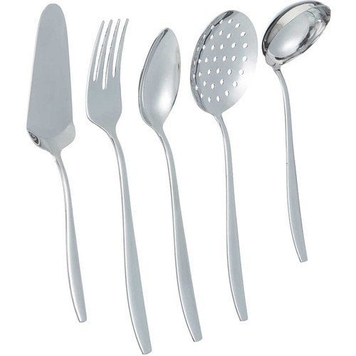 Nehir Sahra 5 Parça Paslanmaz Çelik Servis Takımı