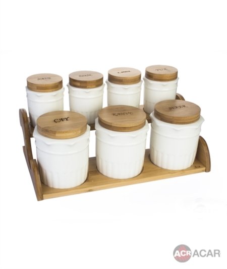 Bambu 7'li Baharat Standı