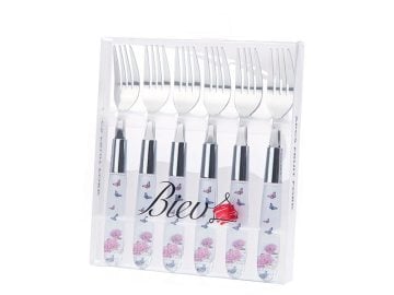 Biev SGR1301-6F Lia 6'lı Tatlı Çatalı