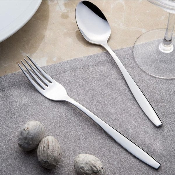 Nehir Sahra Sade 60 Parça Çatal Kaşık Bıçak Takımı