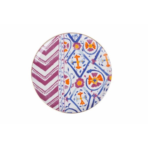 Porland Posh Desen6 Düz Tabak 28 cm