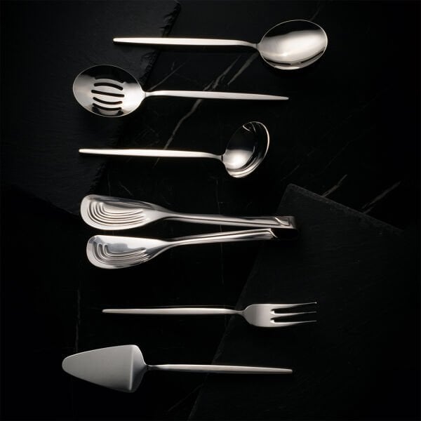 Fecra Luxe Silver 6 Parça Servis Seti Sade