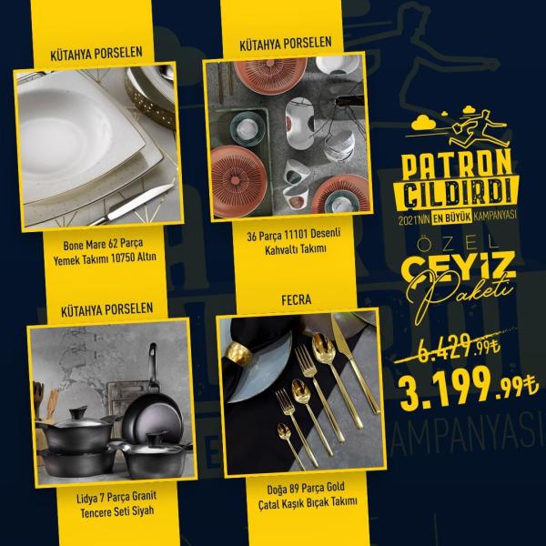 Patron Çıldırdı Çeyiz Paketi