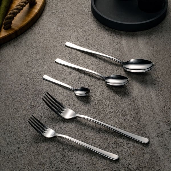 Fecra Royal 60 Parça Sade Çatal Kaşık Bıçak Takımı