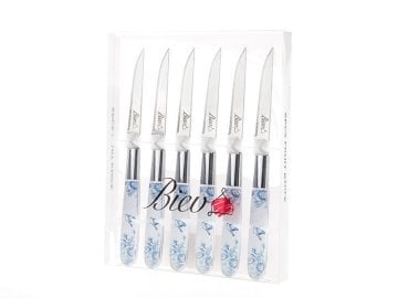 Biev SGR1303-6 Blue Design 6 Lı Tatlı Bıçağı