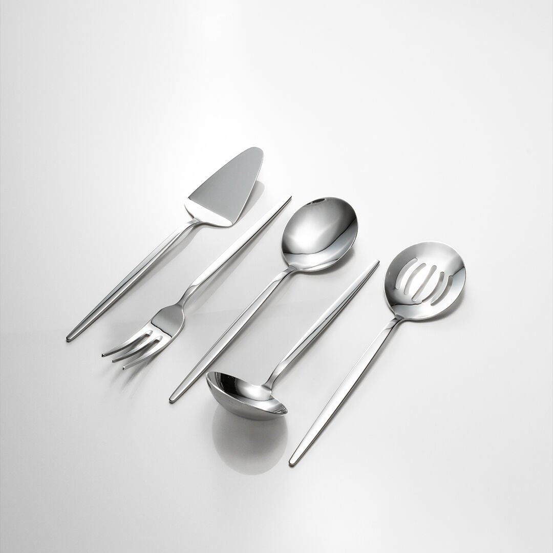 Fecra Pure 5 Parça Servis Seti Sade