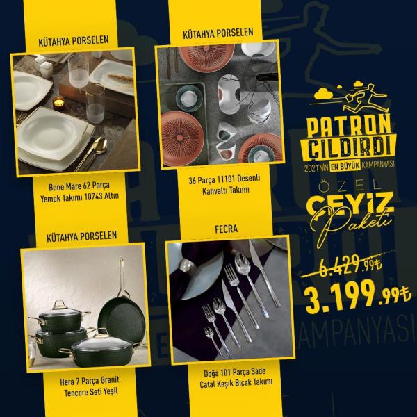 Patron Çıldırdı Çeyiz Paketi