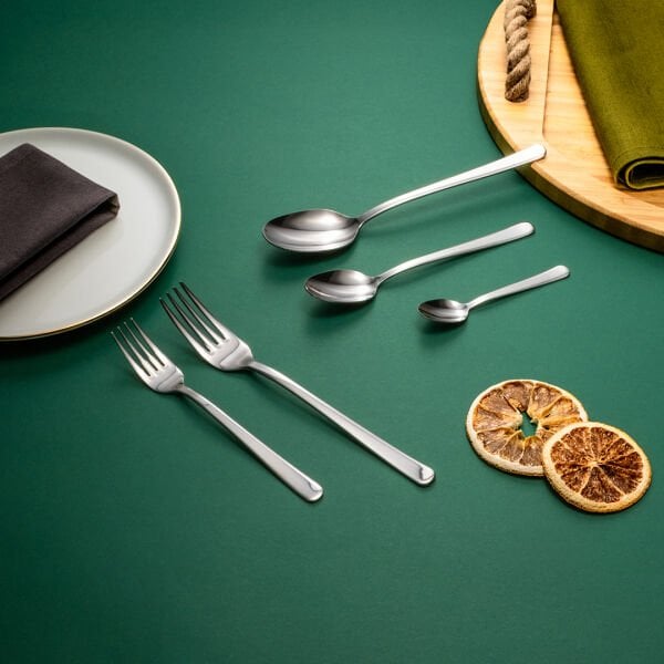 Fecra Royal 30 Parça Sade Çatal Kaşık Bıçak Takımı