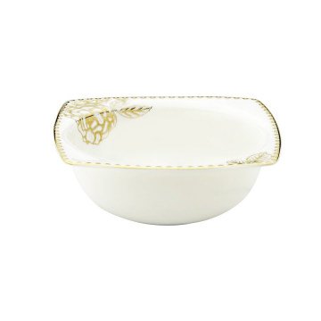 Kütahya Porselen Bone Mare 62 Parça 9679 Desenli Yemek Takımı